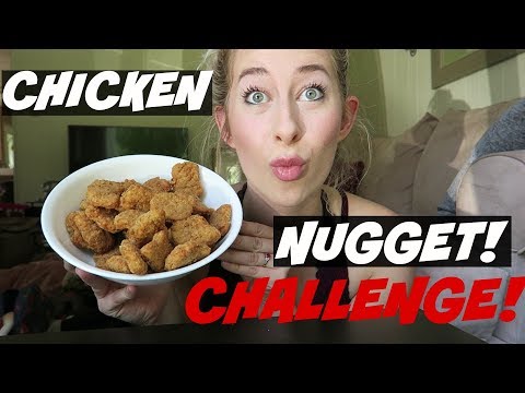 Chicken Nugget Challenge GIRL VS FOOD