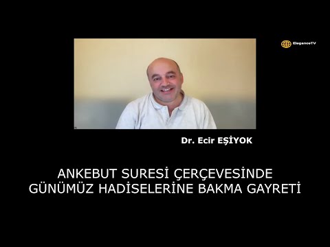ANKEBUT SURESİ ÇERÇEVESİNDE GÜNÜMÜZ HADİSELERİNE BAKMA GAYRETİ Dr. Ecir EŞİYOK