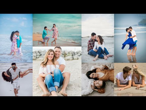 Beach Pre Wedding Photoshoot Poses Ideas