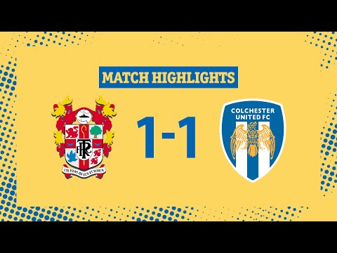 Highlights | Tranmere Rovers 1-1 Colchester United