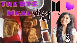 The BTS Meal McDonald's || Cost & Review of (The BTS Meal) || Vlog