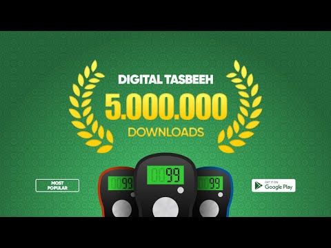 Digital Tasbeeh Counter video