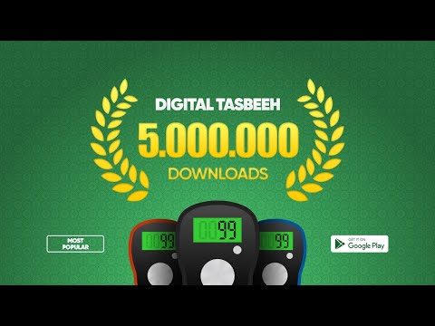 Digital Tasbeeh Counter Video