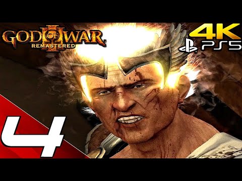 God of War 3 Remastered (PS5) - Gameplay Walkthrough Part 4 - Hermes & Hercules (4K 60FPS)