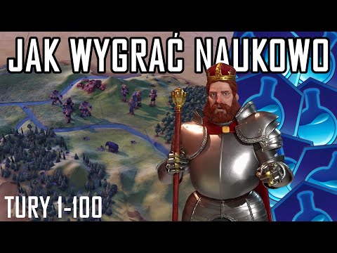 Jak grać w CIVILIZATION VI? Poradnik dla NOWYCH graczy - ZWYCIĘSTWO NAUKOWE #1