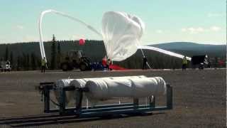 preview picture of video 'BEXUS 14 - TECHDOSE Team, Hungary - Balloon Inflation'
