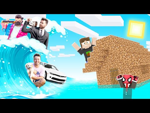 ENES BATUR TSUNAMİ VS EV! 🌊 - Minecraft