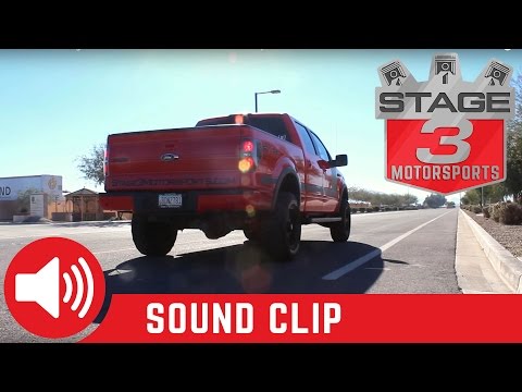 2011-2014 Ford F-150 5.0L Magnaflow 3" Turn-Down Cat-back Exhaust Sound Clips
