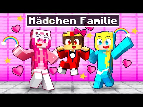 ADOPTIERT von der MÄDCHEN FAMILIE in Minecraft!