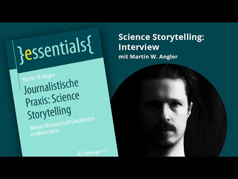 Webinar - Science Storytelling | Autor Martin W. Angler | essentials Journalistische Praxis