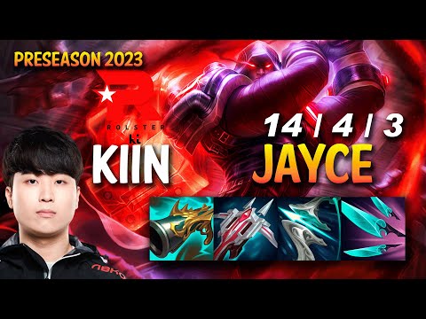KT Kiin JAYCE vs FIORA Top - KR Ranked