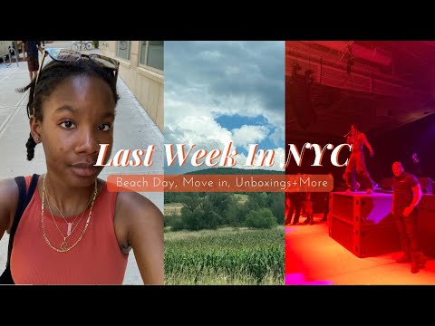 Last Week In NYC (Vlog): Brunch, Beach Day, College Move-In Day, & More!