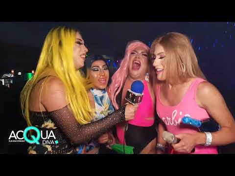 SHOW ACQUA DIVAS SABADO 25 DE DICIEMBRE - CANAL FARANDULA GAY