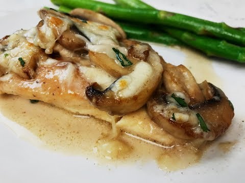 Chicken Marsala Recipe- Cheesecake Factory Copycat Recipe - Creamy Chicken