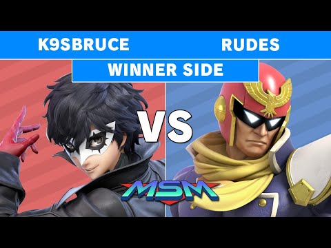 MSM 211 - TG | K9sbruce (Joker) Vs Rudes (Captain Falcon) Winners Pools - Smash Ultimate