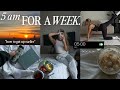 Waking Up At 5 Am Everyday For A Week Life Changing Tips For Waking Up Earlier ️
