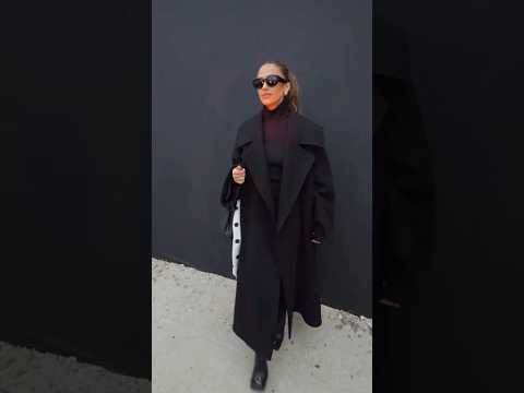 Jessica Alba,led the star-studded arrivals at Balenciaga's Paris Fashion Week show on