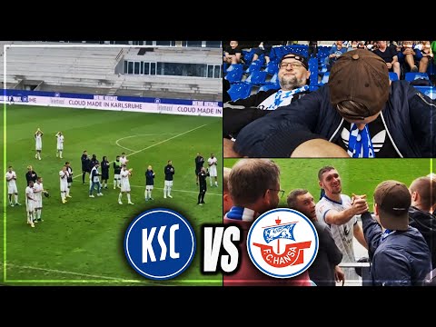 LONGEST AWAY TRIP GOES WRONG... STADIUM VLOG: Karlsruher SC vs. Hansa Rostock | Stadium Vlog