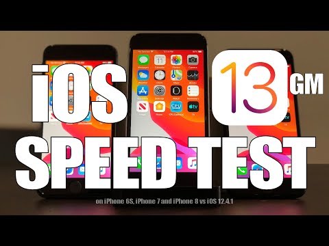 Speed Test : iOS 13 - How fast is it?