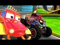 The Olympics Clash Of Giants Monster Truck Dan Little Red Car Cartoon Shows Kids Channel