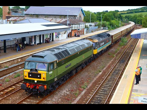 47810 & 47712 pass Totnes 1Z69 "Cornish Riviera Statesman"   24/07/24