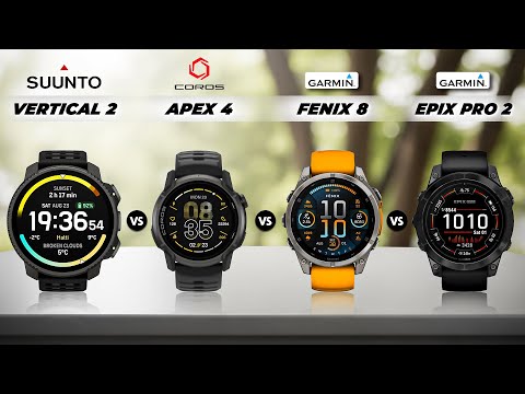 Suunto Vertical 2 vs Coros Apex 4 vs Garmin Fenix 8 vs Epix Pro Gen 2 🔥| Who Wins 2025?