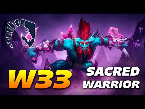 W33 HUSKAR - SACRED WARRIOR - Dota 2 Pro Gameplay