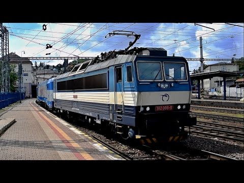 ZSSK 362.008 + ČD 380.007 - EC 277 SLOVAN - Bratislava hlavná stanica