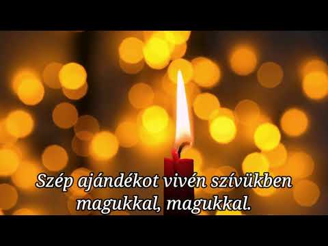 Mennyből az angyal - Karácsonyi ének dalszöveggel