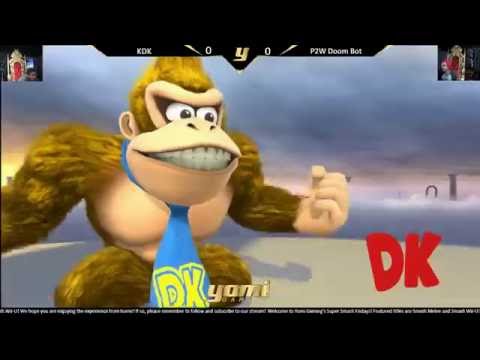 (5/20/16) Loser's Finals: KDK vs. P2W Doom Bot - Smash Wii-U Singles