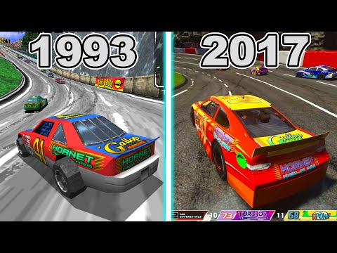 Daytona USA Game Evolution (1993 - 2017)