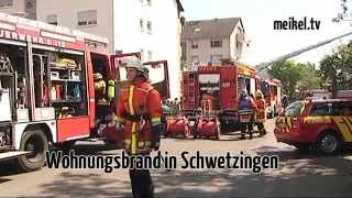 preview picture of video 'Wohnungsbrand in Schwetzingen - MeikelTV.de'