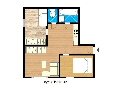 Byt 3+kk Praha 4 Nusle