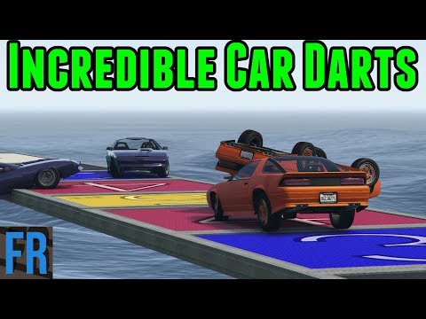 Incredible Car Darts - Gta 5 Challenge