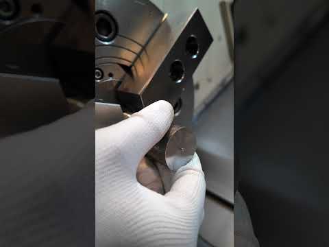 We machined a shift knob from solid metal – the part that controls your car’s gears #shorts #cnc