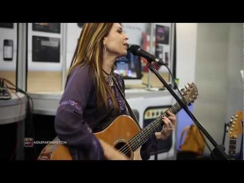 Ali Handal performs with AmpKit at NAMM 2013 
