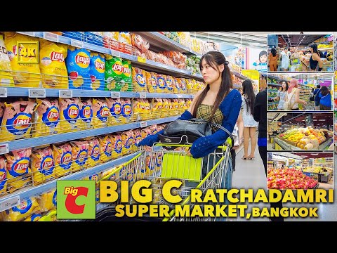BIG C RATCHADAMRI / A popular supermarket tourists in Bangkok(MAY 2024)