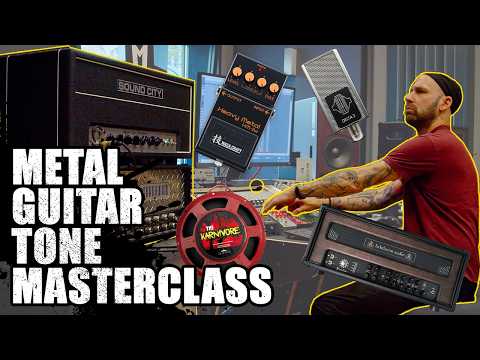 How to get great METAL GUITAR TONES from SCRATCH!