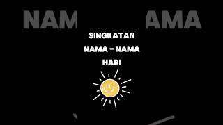 Download lagu SINGKATAN NAMA - NAMA HARI #story #romantis #baper mp3 Download lagu SINGKATAN NAMA - NAMA HARI #story #romantis #baper mp3