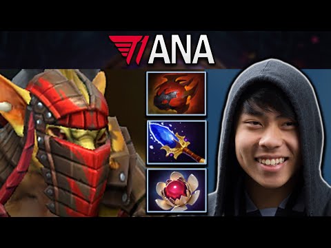 Bounty Hunter Dota 2 Gameplay T1.Ana with Lotus Orb and Aghanims