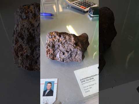 How to tell if you found a meteorite in under 60 seconds. #meteorite #viral #shorts #short #youtube