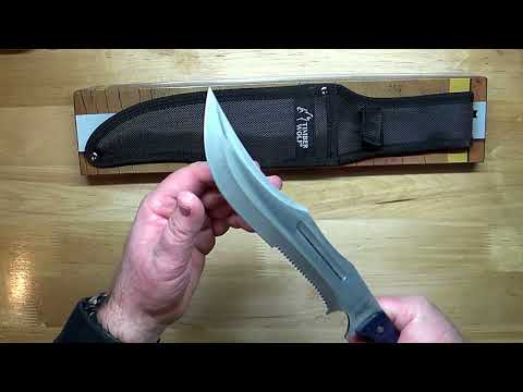 Timber Wolf Huge Knife TW537 Blue Wolfhound Fixed Blade