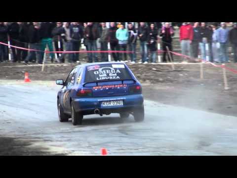 M. Filus / A. Lewiński Subaru Impreza - "Wiosenny Super OeS" 13-03-2011 Gorlice