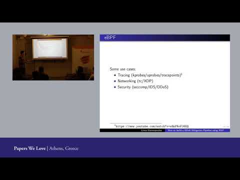 Linos Giannopoulos on Building a DDoS mitigation pipeline using XDP [PWL ATH]