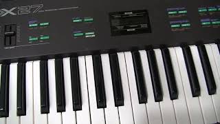 Video thumbnail for Yamaha DX27 - Do you know how to access ALL the 192 PRESET sounds ? by Stephen Mendes