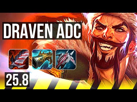DRAVEN & Braum vs EZREAL & Karma (ADC) | EUW Master | 25.8