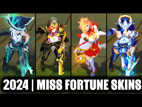 ALL MISS FORTUNE SKINS SPOTLIGHT 2024 | League of Legends