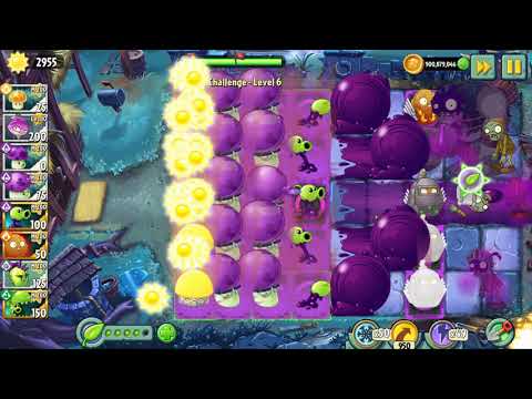 Arthur's Challenge Endless Zone Night 4- 9 | Plants Vs Zombies 2 - PC