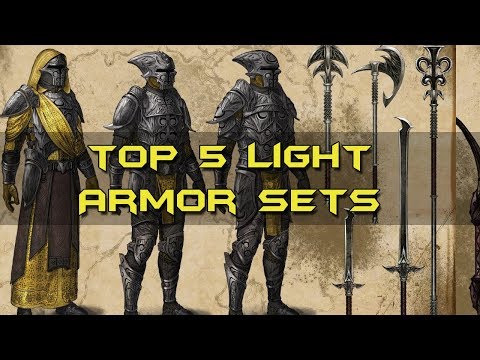 Top 5 Light Armor Sets - Elder Scrolls Online