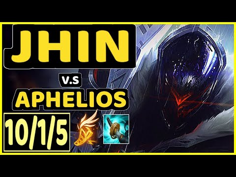 CODY SUN (JHIN) vs APHELIOS - 10/1/5 KDA BOTTOM ADC CHALLENGER GAMEPLAY - NA